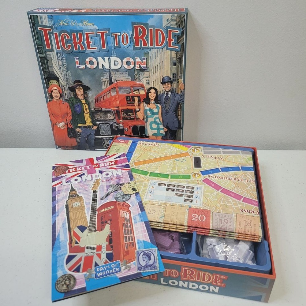 Days of Wonder‎ Ticket to Ride London Board Game Complete NEW